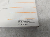 2008 Toyota Sienna Owners Manual Book Guide P/N:01999-45455 OEM Used Auto Parts - Oemusedautoparts1.com