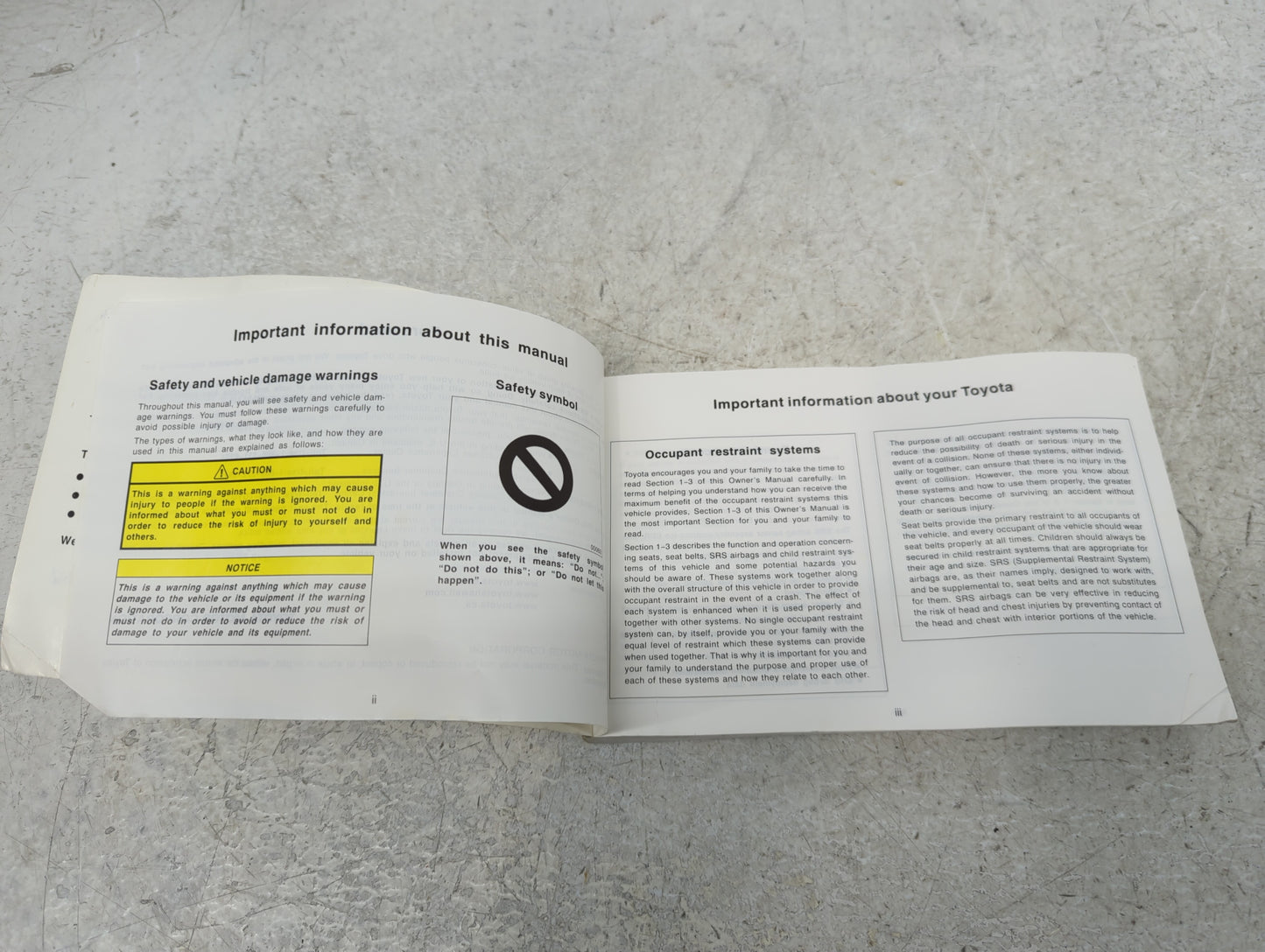 2008 Toyota Sienna Owners Manual Book Guide P/N:01999-45455 OEM Used Auto Parts - Oemusedautoparts1.com