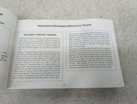 2008 Toyota Sienna Owners Manual Book Guide P/N:01999-45455 OEM Used Auto Parts - Oemusedautoparts1.com