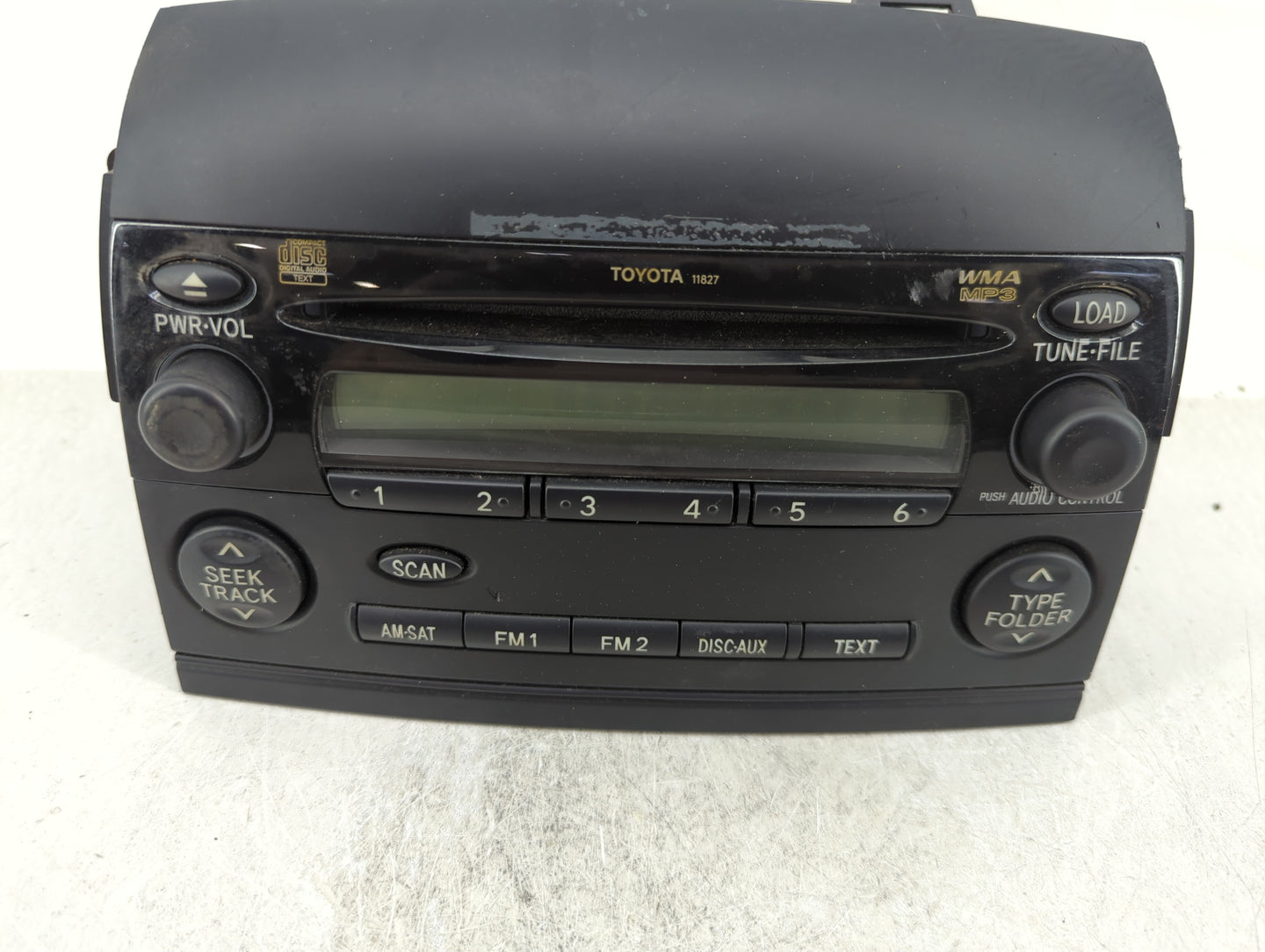 2008-2010 Toyota Sienna Radio AM FM Cd Player Receiver Replacement P/N:86120-08210 Fits Fits 2008 2009 2010 OEM Used Auto Pa