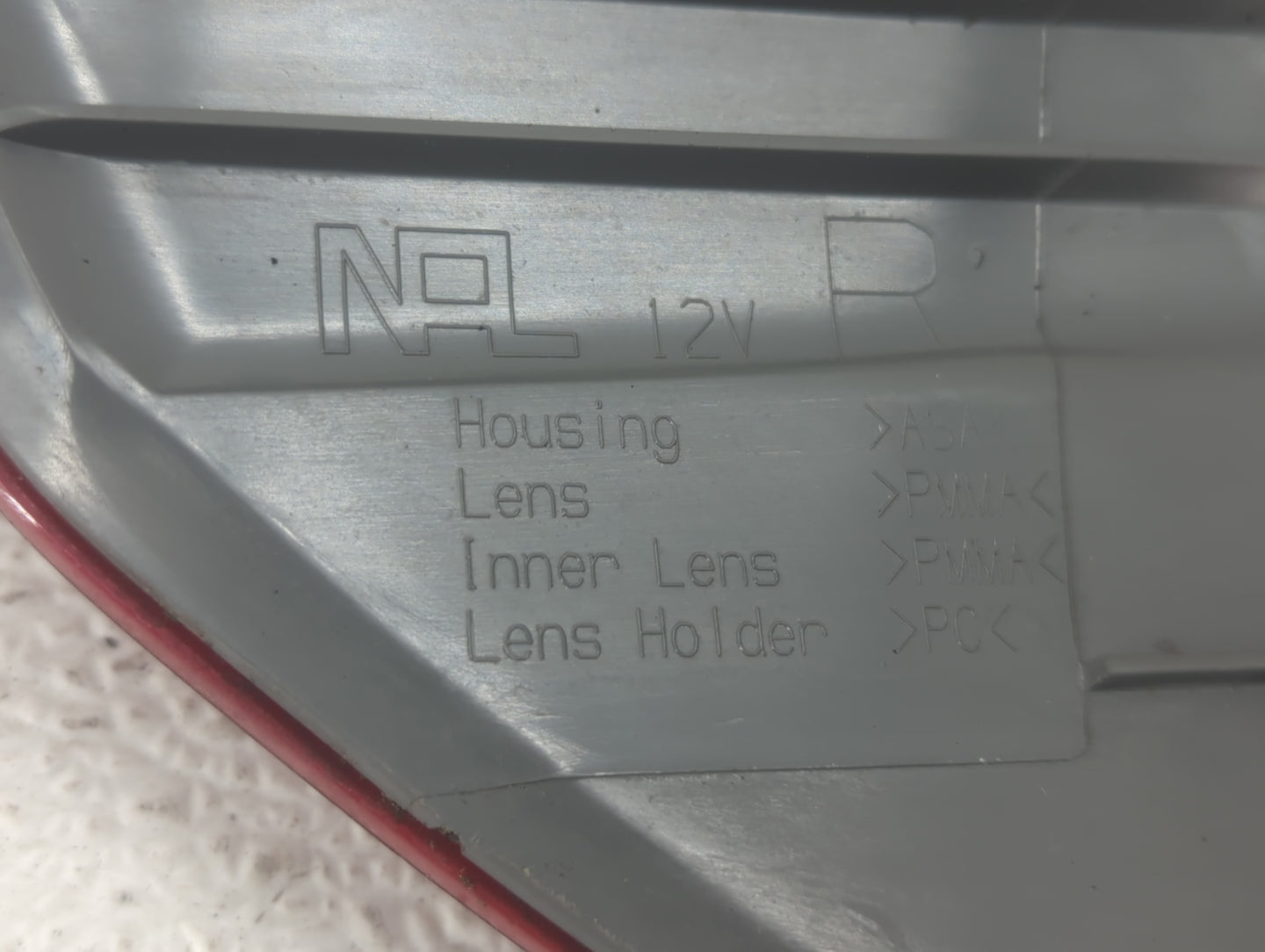 2006-2010 Toyota Sienna Tail Light Assembly Passenger Right OEM Fits Fits 2006 2007 2008 2009 2010 OEM Used Auto Parts - Oem