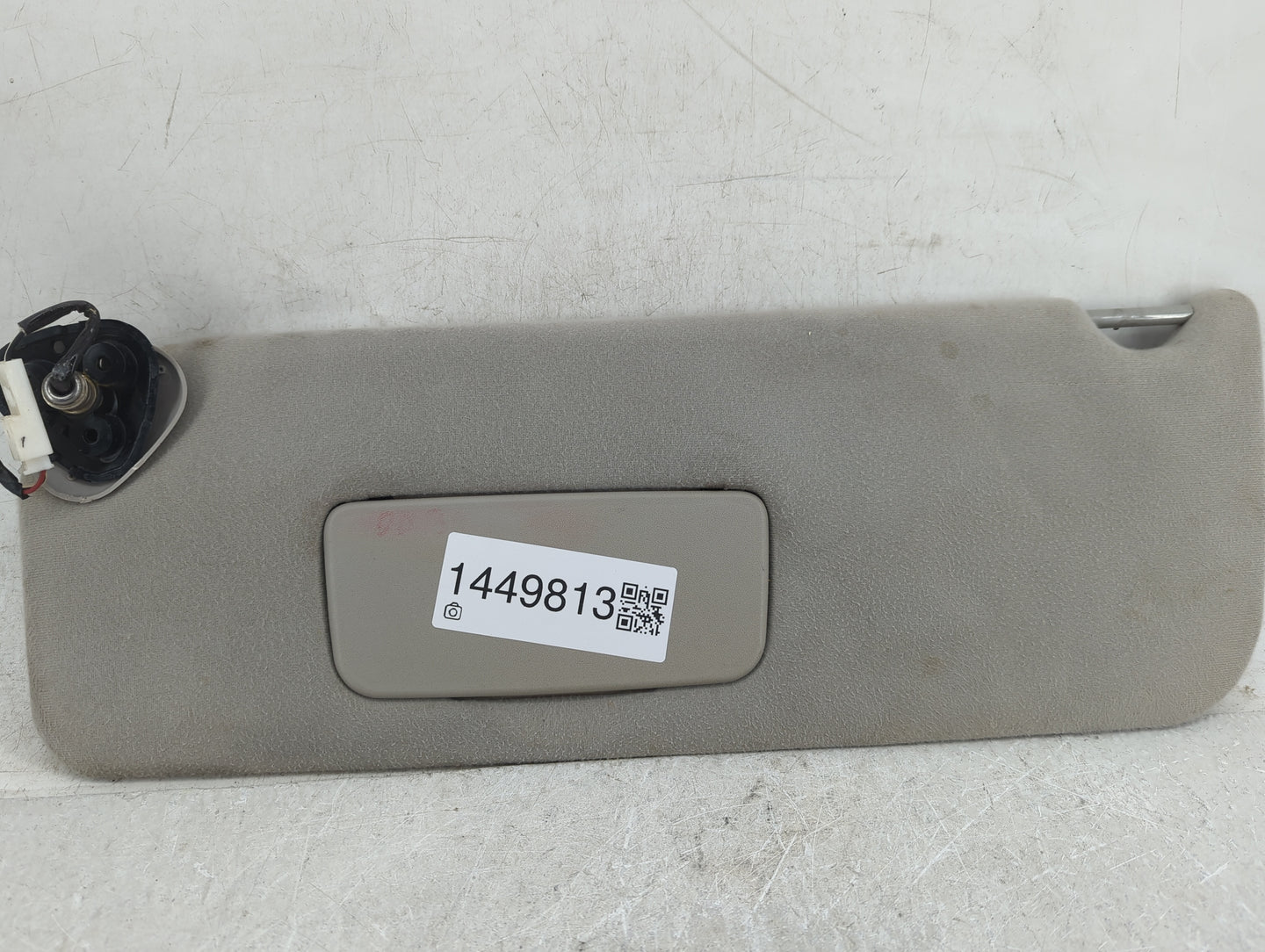 2005-2010 Toyota Sienna Sun Visor Shade Replacement Driver Left Mirror Fits Fits 2005 2006 2007 2008 2009 2010 OEM Used Auto