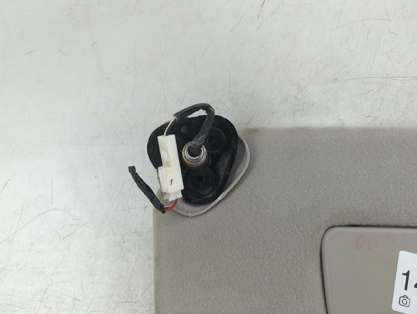 2005-2010 Toyota Sienna Sun Visor Shade Replacement Driver Left Mirror Fits Fits 2005 2006 2007 2008 2009 2010 OEM Used Auto