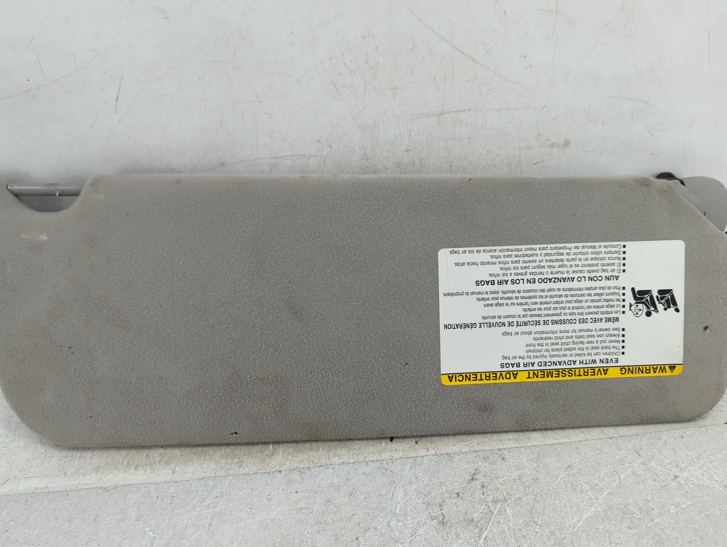 2005-2010 Toyota Sienna Sun Visor Shade Replacement Driver Left Mirror Fits Fits 2005 2006 2007 2008 2009 2010 OEM Used Auto