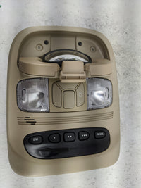 2008 Toyota Sienna Overhead Roof Console Tan - Oemusedautoparts1.com