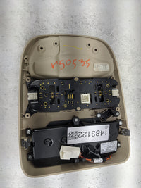 2008 Toyota Sienna Overhead Roof Console Tan - Oemusedautoparts1.com