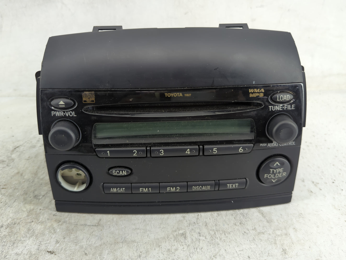 2008-2010 Toyota Sienna Radio AM FM Cd Player Receiver Replacement P/N:86120-08210 123000-0770A101 Fits Fits 2008 2009 2010 