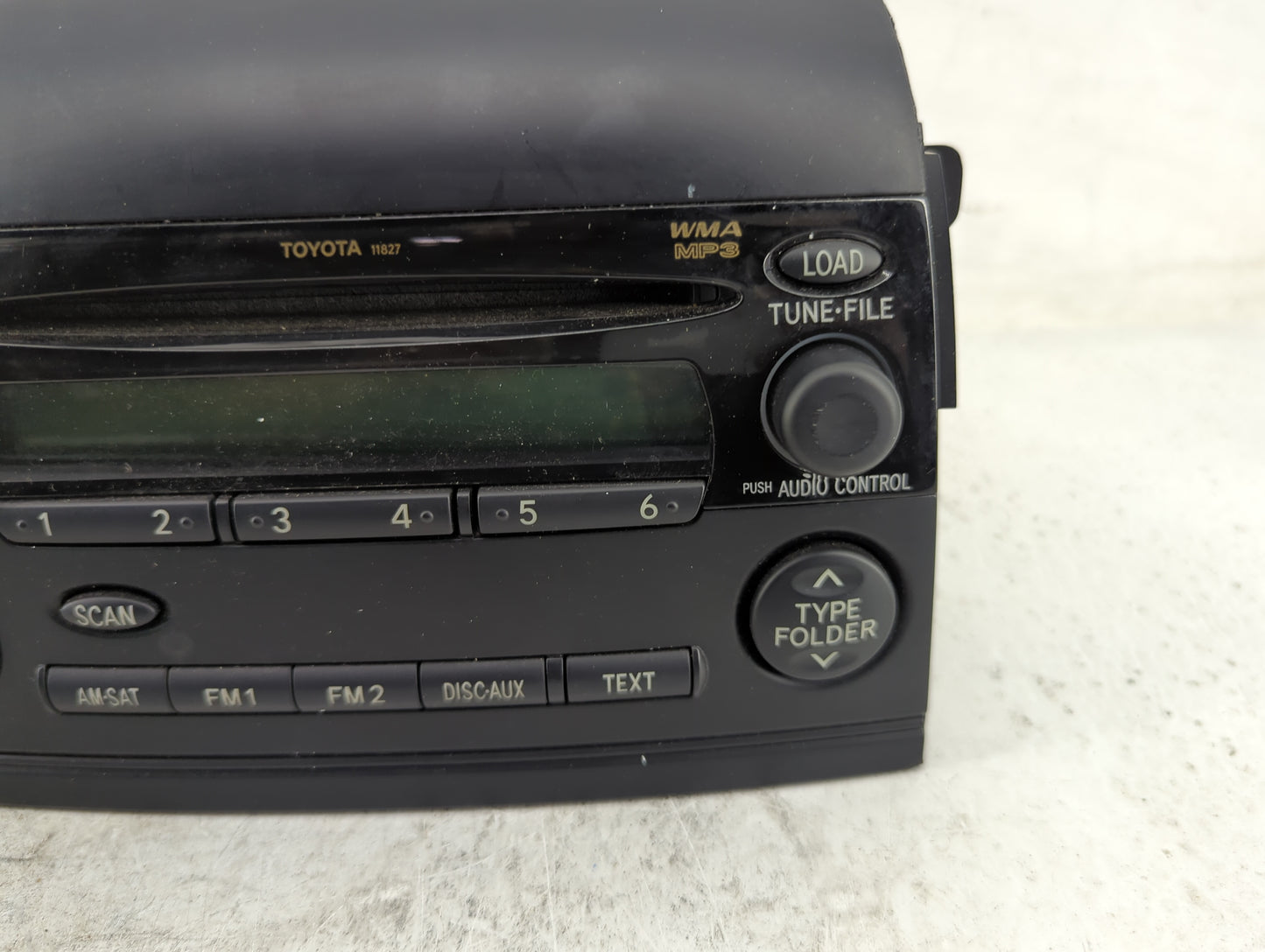 2008-2010 Toyota Sienna Radio AM FM Cd Player Receiver Replacement P/N:86120-08210 123000-0770A101 Fits Fits 2008 2009 2010 