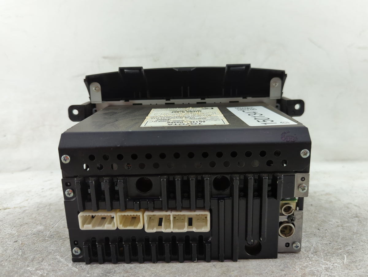 2008-2010 Toyota Sienna Radio AM FM Cd Player Receiver Replacement P/N:86120-08220 123000-0760B101 Fits Fits 2008 2009 2010 