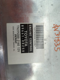 2008 Toyota Sienna PCM Engine Control Computer ECU ECM PCU OEM P/N:89661-08250 TN275300-2160, 2753002160Q Fits OEM Used Auto