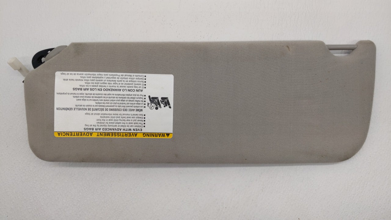 2005-2010 Toyota Sienna Sun Visor Shade Replacement Passenger Right Mirror Fits Fits 2005 2006 2007 2008 2009 2010 OEM Used 
