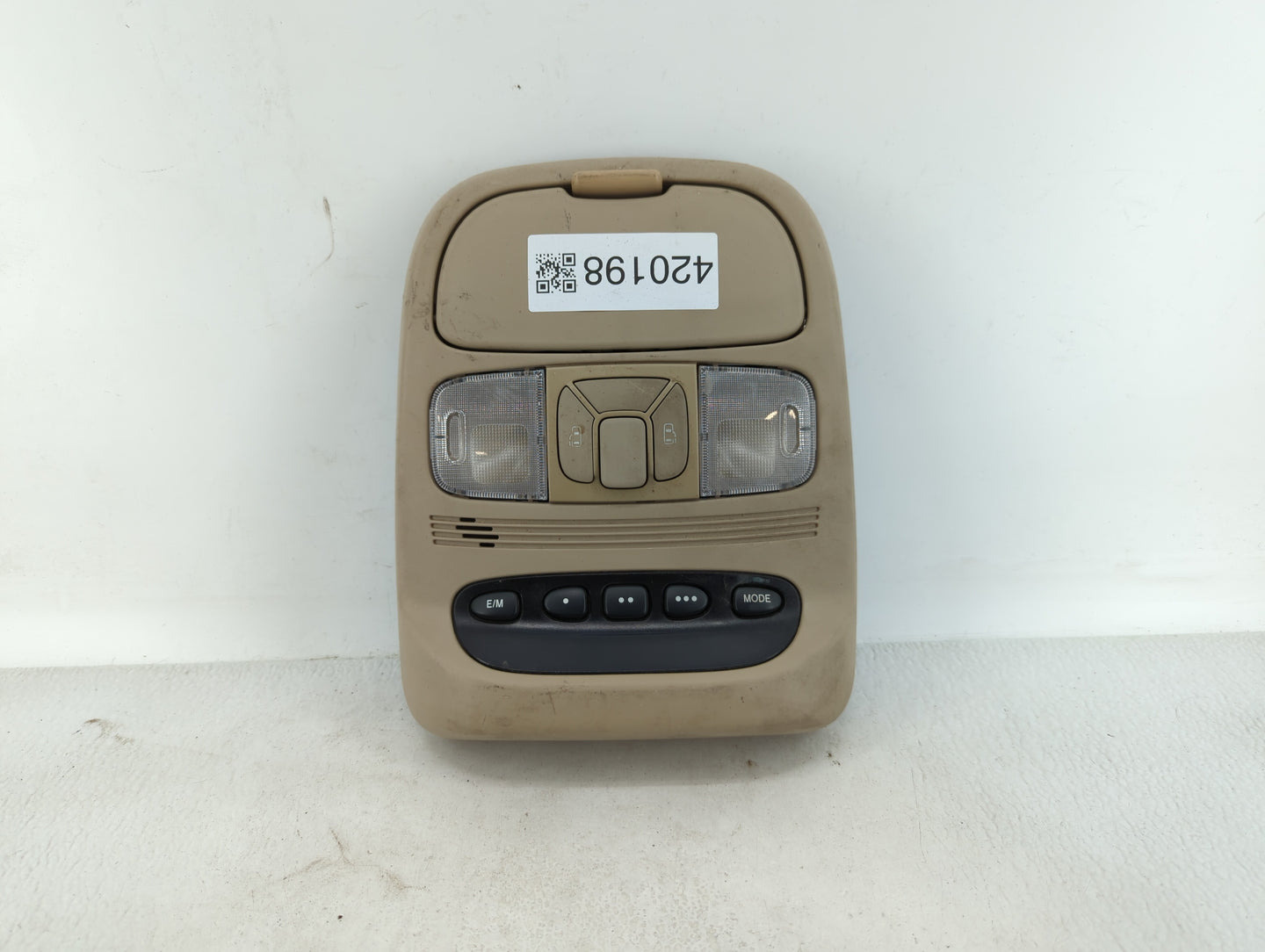 2008 Toyota Sienna Overhead Roof Console - Oemusedautoparts1.com