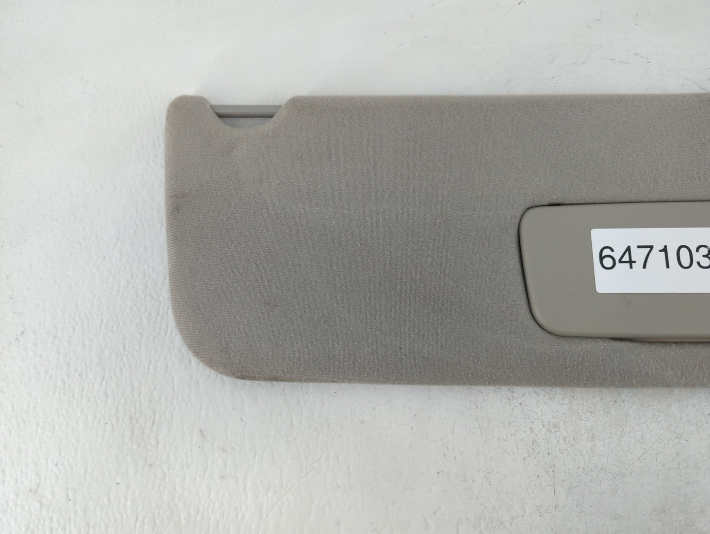 2005-2010 Toyota Sienna Sun Visor Shade Replacement Passenger Right Mirror Fits Fits 2005 2006 2007 2008 2009 2010 OEM Used 