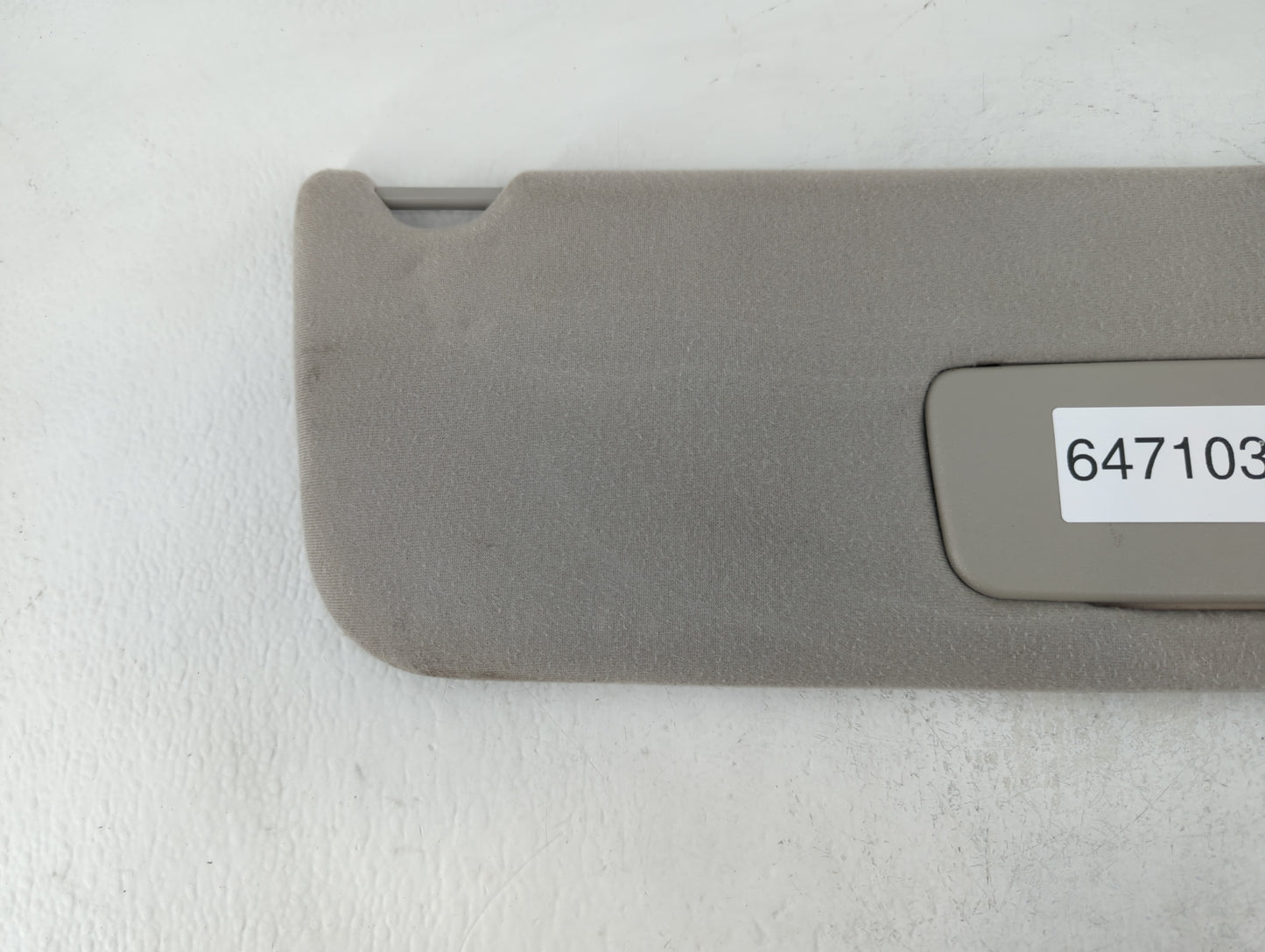 2005-2010 Toyota Sienna Sun Visor Shade Replacement Passenger Right Mirror Fits Fits 2005 2006 2007 2008 2009 2010 OEM Used 