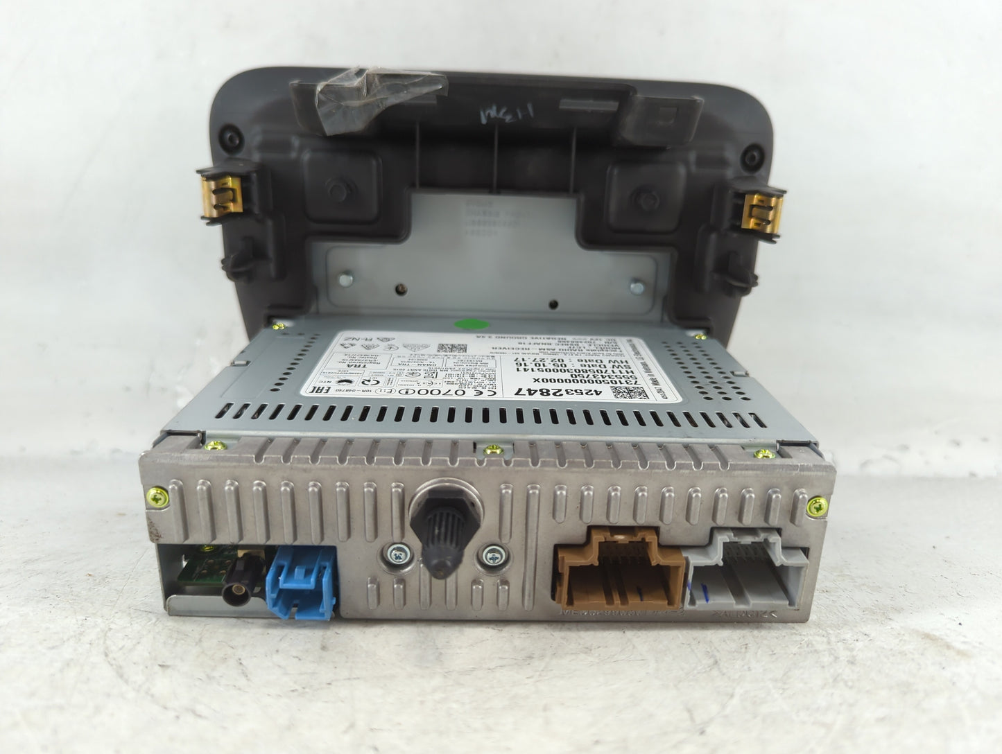2008-2010 Toyota Sienna Radio AM FM Cd Player Receiver Replacement P/N:42532847 Fits Fits 2008 2009 2010 OEM Used Auto Parts