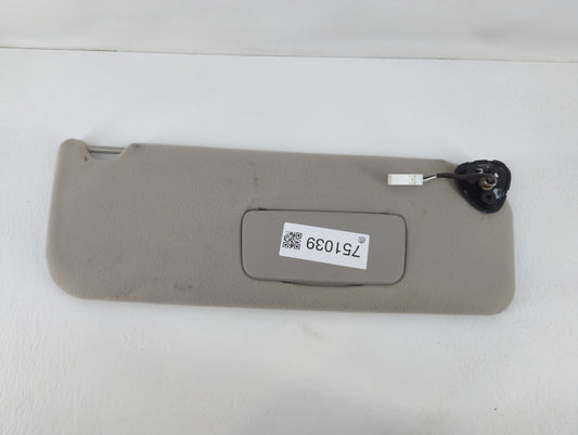 2005-2010 Toyota Sienna Sun Visor Shade Replacement Passenger Right Mirror Fits Fits 2005 2006 2007 2008 2009 2010 OEM Used Auto Parts