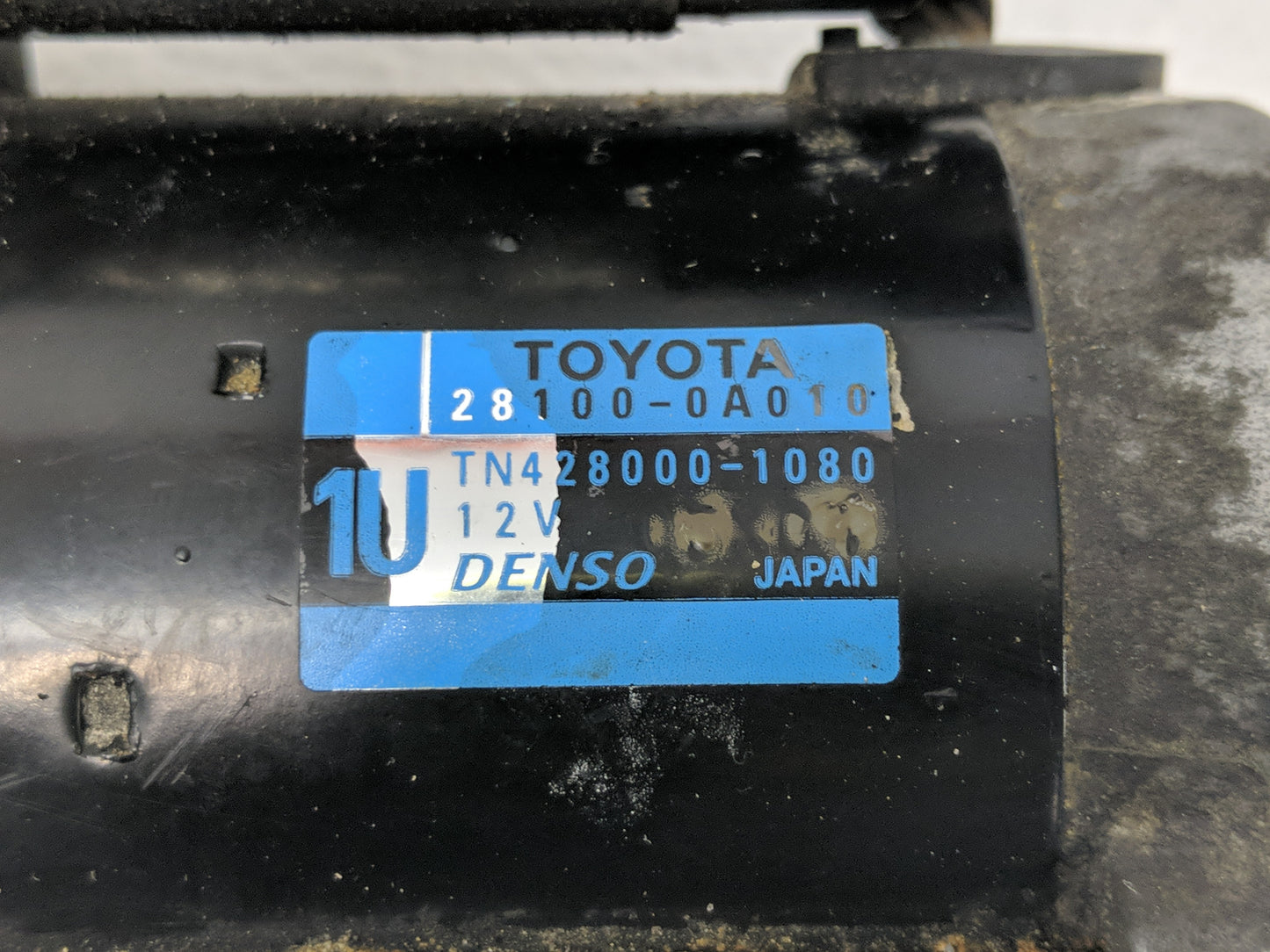2004-2008 Toyota Solara Car Starter Motor Solenoid OEM P/N:TN428000-1080 28100-0A010 Fits OEM Used Auto Parts - Oemusedautop