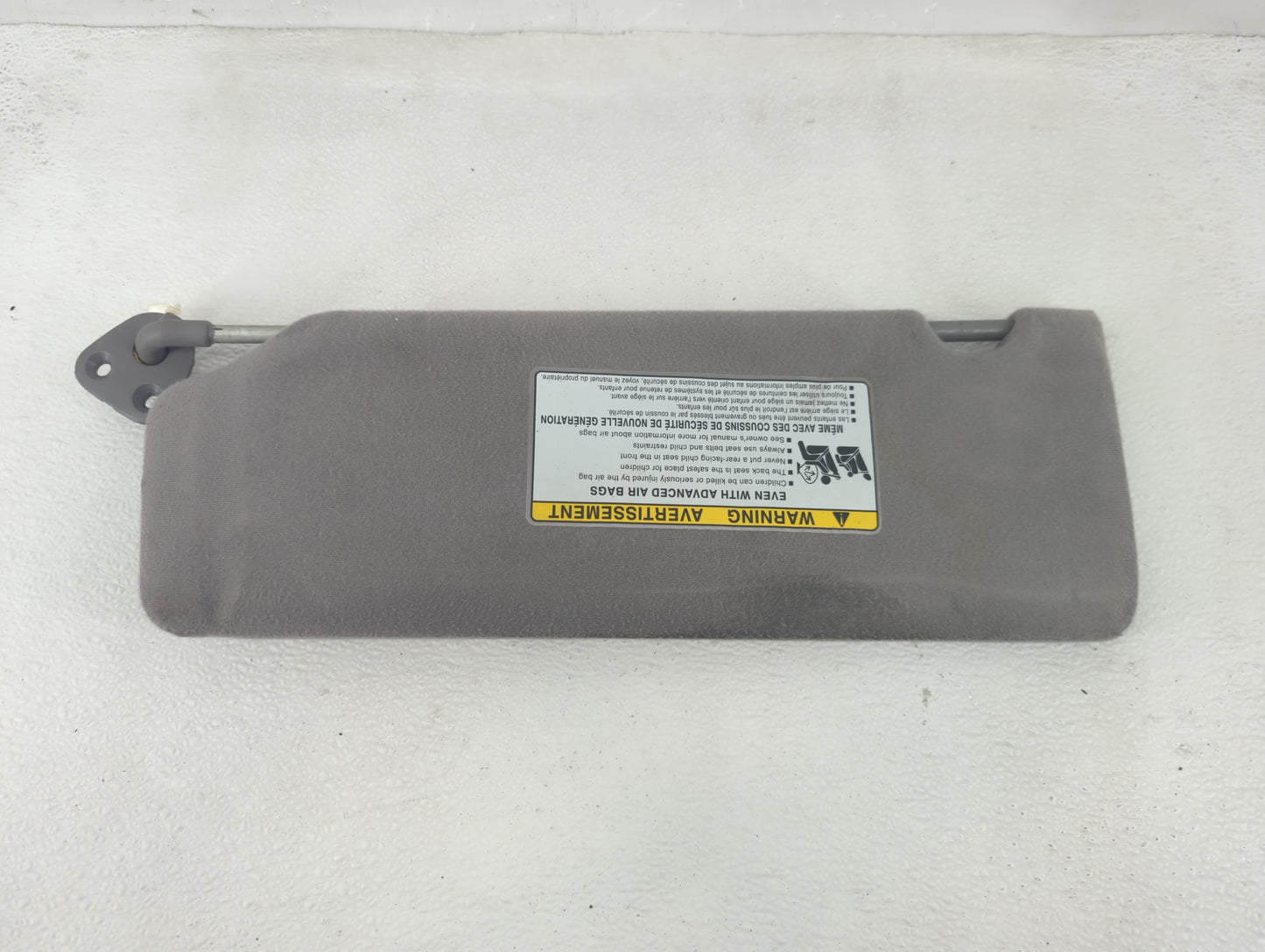 2006-2008 Toyota Solara Sun Visor Shade Replacement Passenger Right Mirror Fits Fits 2006 2007 2008 OEM Used Auto Parts - Oe