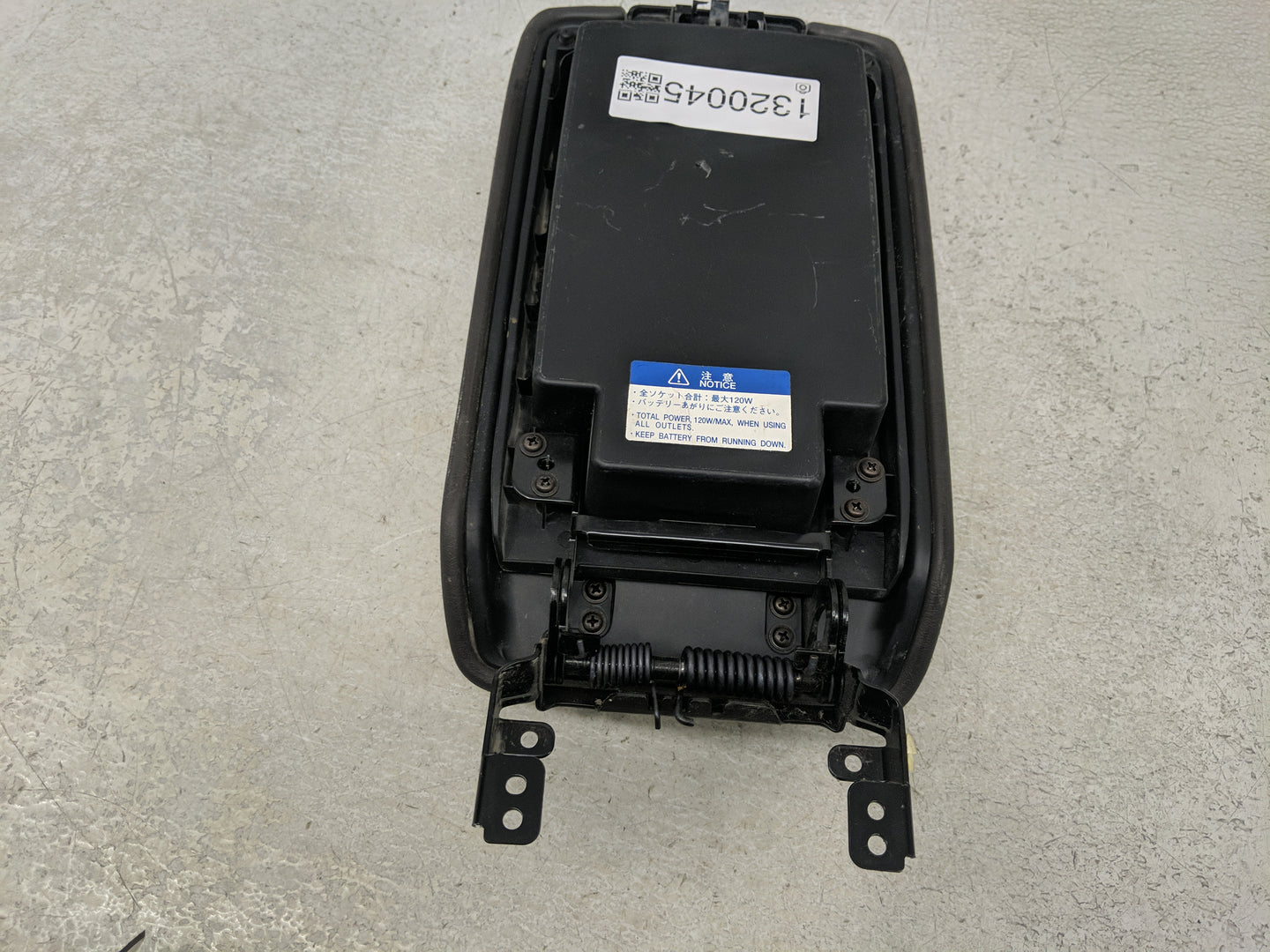 2008 Toyota Solara Center Console Armrest Cover Lid Fits OEM Used Auto Parts - Oemusedautoparts1.com
