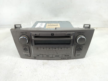 2007-2008 Toyota Solara Radio AM FM Cd Player Receiver Replacement P/N:86120-06420 Fits Fits 2007 2008 OEM Used Auto Parts -