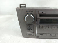 2007-2008 Toyota Solara Radio AM FM Cd Player Receiver Replacement P/N:86120-06420 Fits Fits 2007 2008 OEM Used Auto Parts -