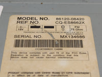 2007-2008 Toyota Solara Radio AM FM Cd Player Receiver Replacement P/N:86120-06420 Fits Fits 2007 2008 OEM Used Auto Parts -