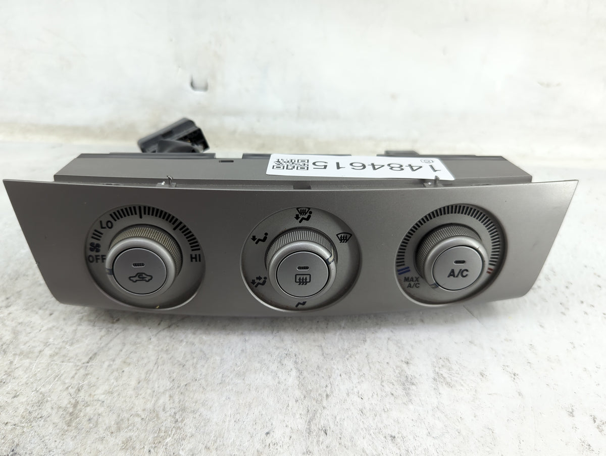 2007-2008 Toyota Solara Climate Control Module Temperature AC/Heater Replacement Fits Fits 2007 2008 OEM Used Auto Parts - O