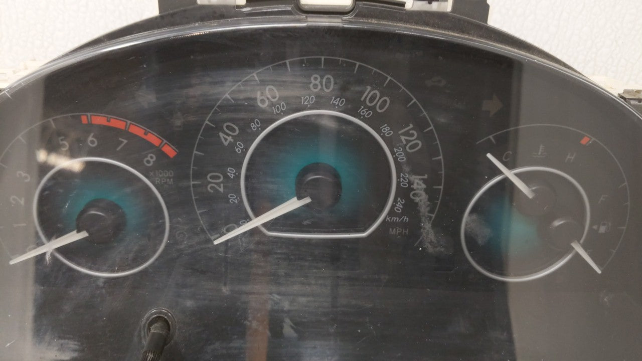 2007-2008 Toyota Solara Instrument Cluster Speedometer Gauges P/N:83800-06T40 Fits Fits 2007 2008 OEM Used Auto Parts - Oemu