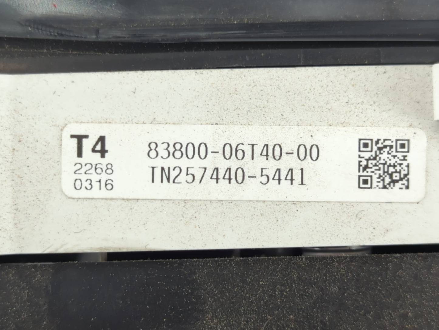 2007-2008 Toyota Solara Instrument Cluster Speedometer Gauges P/N:257440-5441 83800-06T40-00 Fits Fits 2007 2008 OEM Used Au