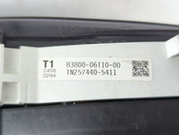 2007-2008 Toyota Solara Instrument Cluster Speedometer Gauges P/N:TN257440-5411 83800-06T10 Fits Fits 2007 2008 OEM Used Aut