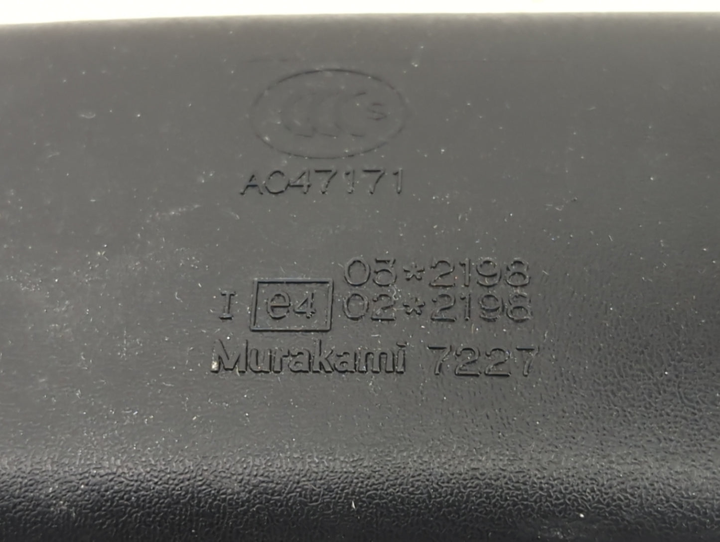 2005-2011 Toyota Tacoma Interior Rear View Mirror Replacement OEM P/N:AC47171 Murakami 7227 Fits OEM Used Auto Parts - Oemus