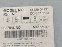 2007-2008 Toyota Tacoma Radio AM FM Cd Player Receiver Replacement P/N:86120-04131 Fits Fits 2007 2008 OEM Used Auto Parts -
