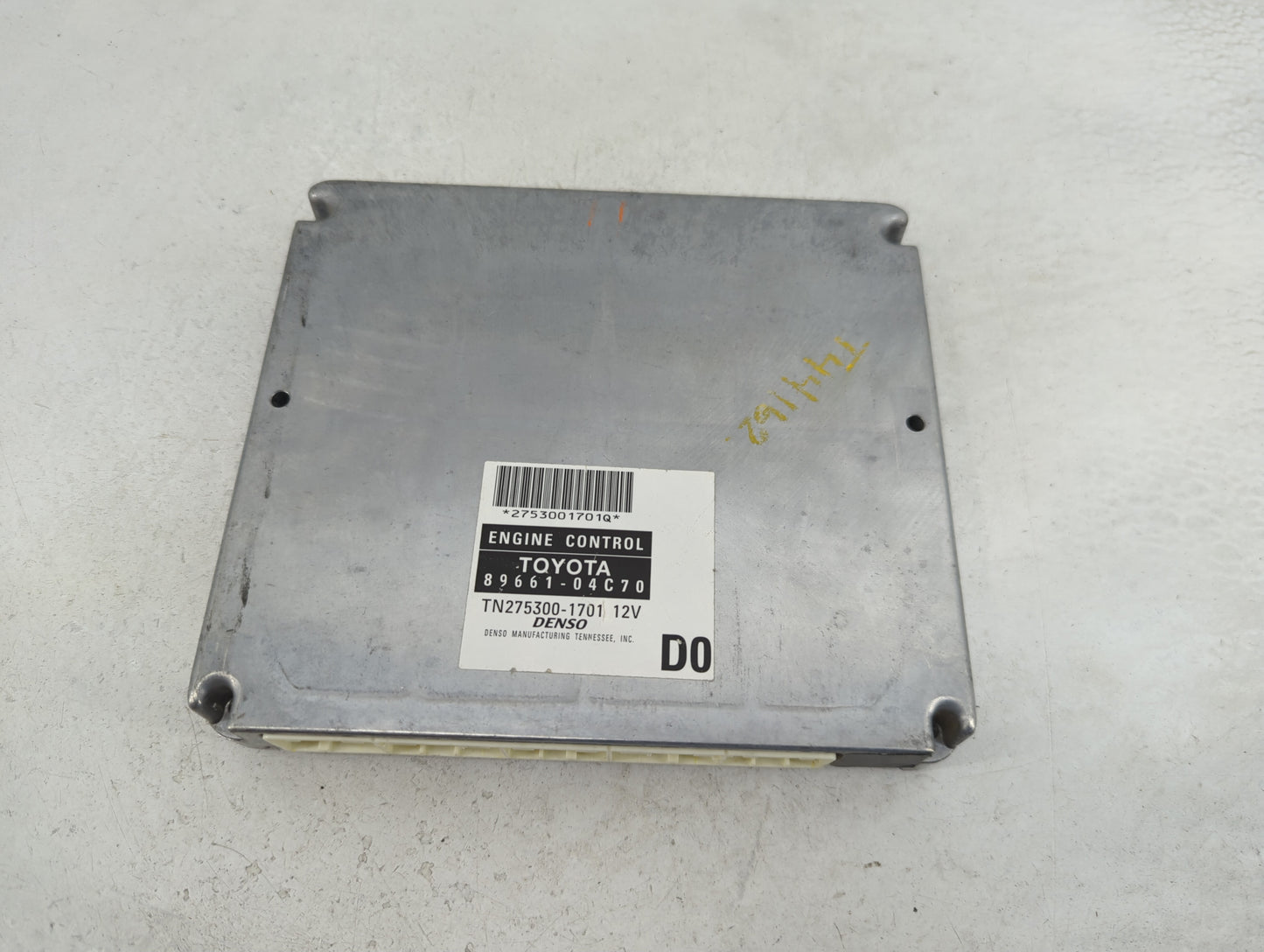 2008-2009 Toyota Tacoma PCM Engine Control Computer ECU ECM PCU OEM P/N:89661-04C70 Fits Fits 2008 2009 OEM Used Auto Parts 