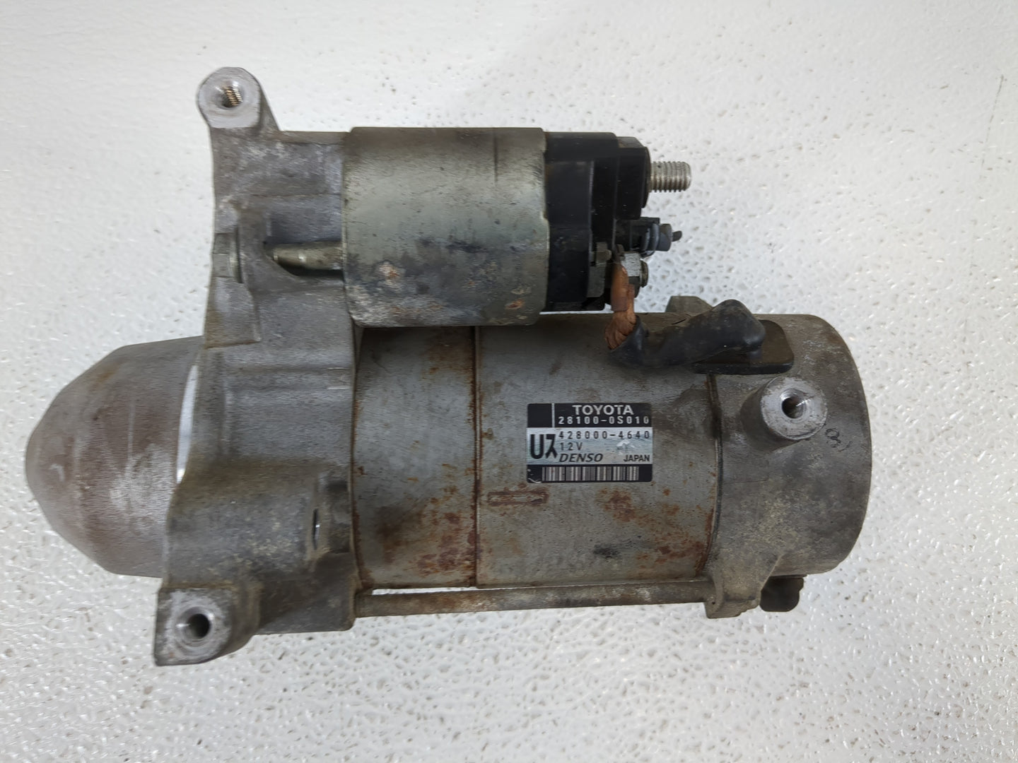 2007-2021 Toyota Tundra Car Starter Motor Solenoid OEM P/N:428000-4640 28100-0S010 Fits OEM Used Auto Parts - Oemusedautopar