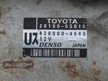 2007-2021 Toyota Tundra Car Starter Motor Solenoid OEM P/N:428000-4640 28100-0S010 Fits OEM Used Auto Parts