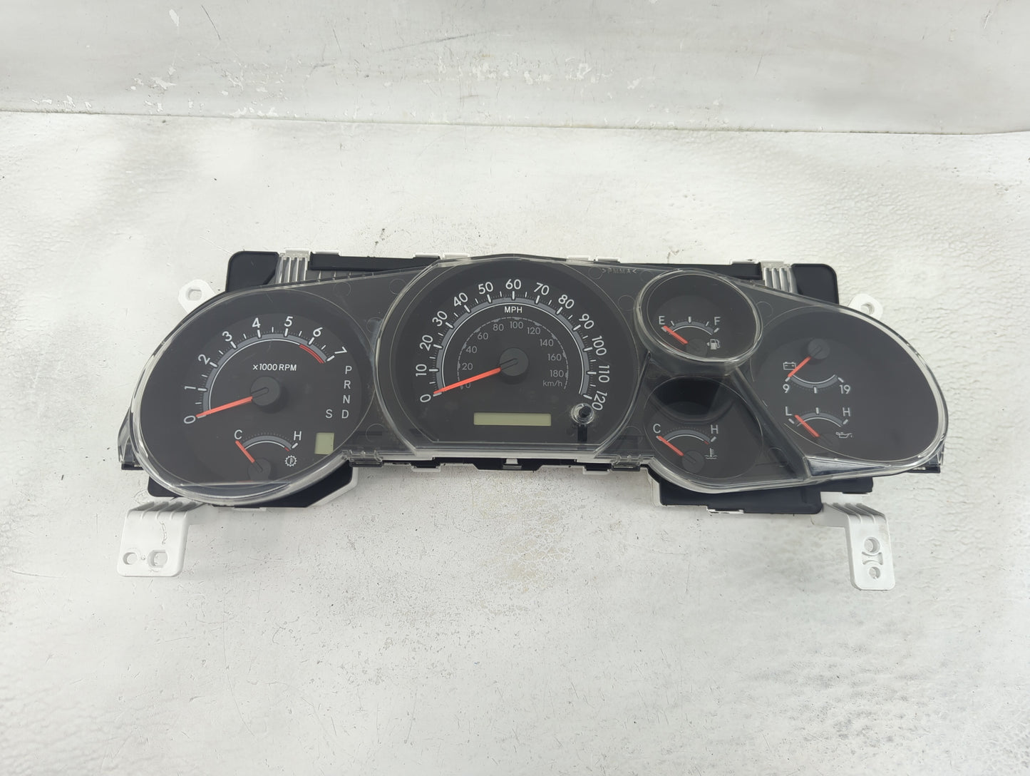 2008 Toyota Tundra Instrument Cluster Speedometer Gauges P/N:83800-0CA60 Fits OEM Used Auto Parts - Oemusedautoparts1.com