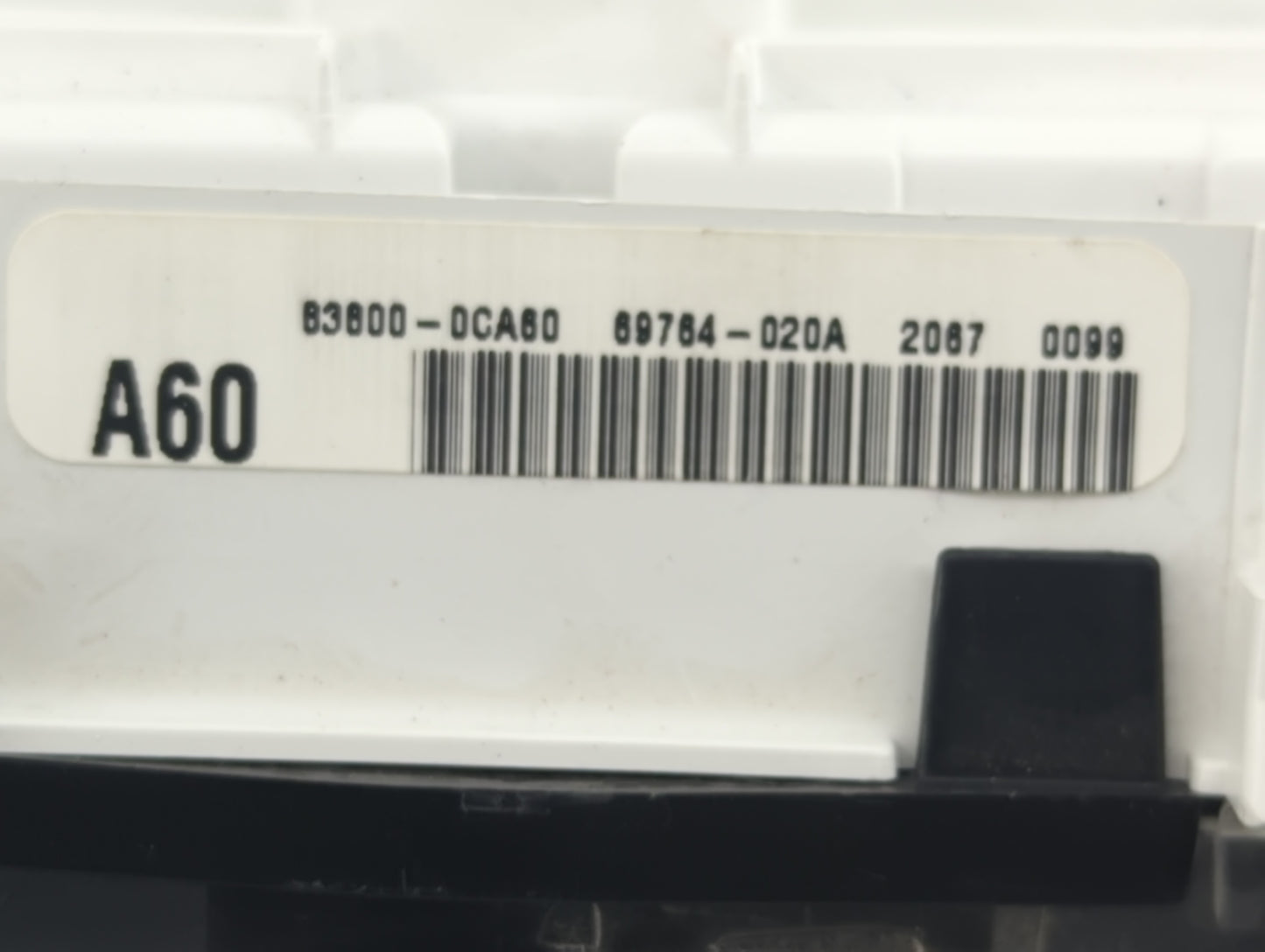 2008 Toyota Tundra Instrument Cluster Speedometer Gauges P/N:83800-0CA60 Fits OEM Used Auto Parts - Oemusedautoparts1.com