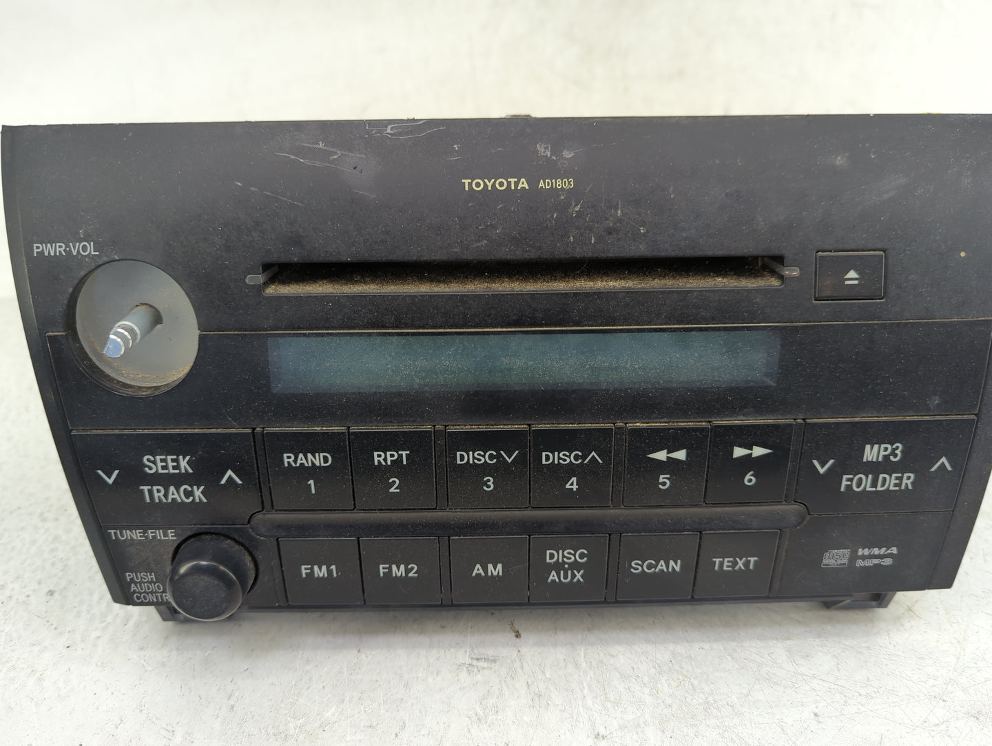 2007-2013 Toyota Tundra Radio AM FM Cd Player Receiver Replacement P/N:86120-0C211 28099095 Fits OEM Used Auto Parts - Oemus