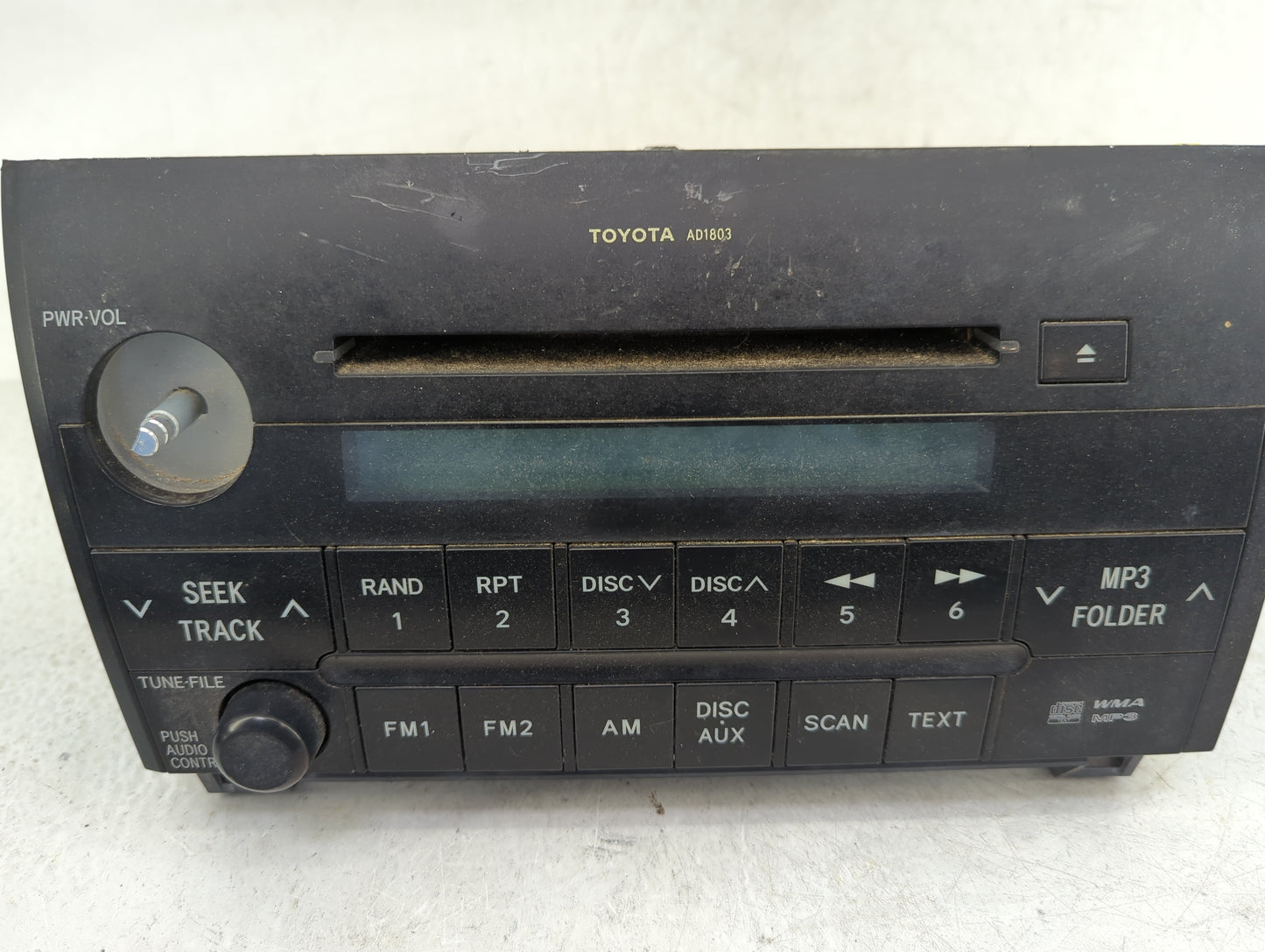 2007-2013 Toyota Tundra Radio AM FM Cd Player Receiver Replacement P/N:86120-0C211 28099095 Fits OEM Used Auto Parts - Oemus