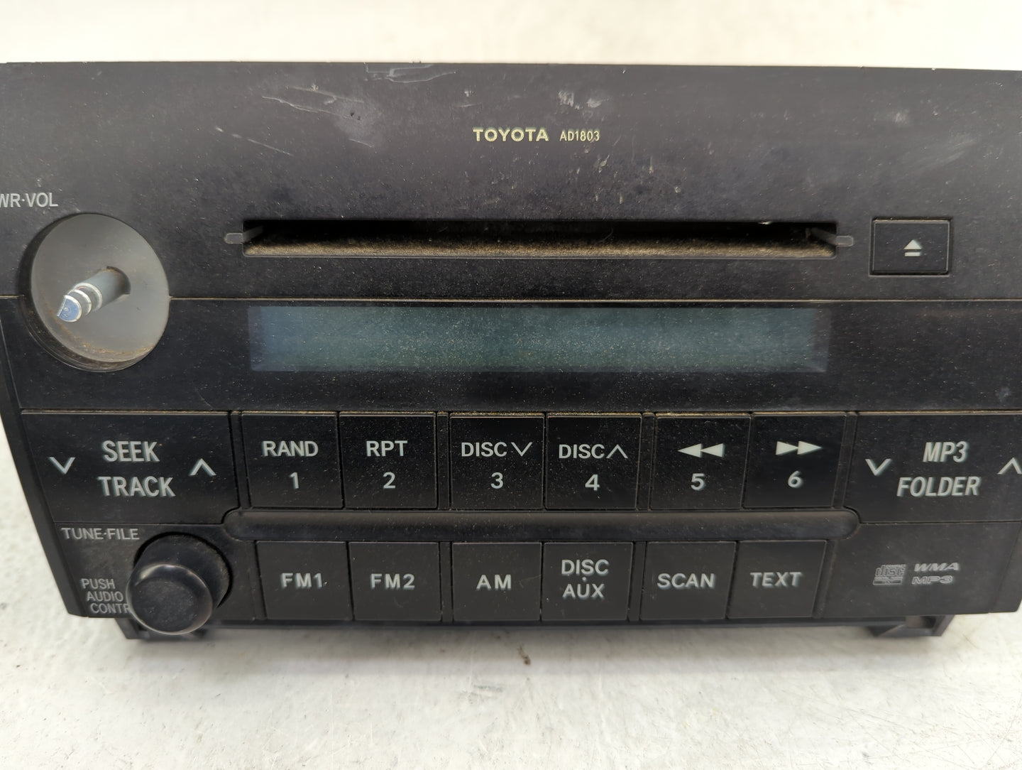 2007-2013 Toyota Tundra Radio AM FM Cd Player Receiver Replacement P/N:86120-0C211 28099095 Fits OEM Used Auto Parts - Oemus