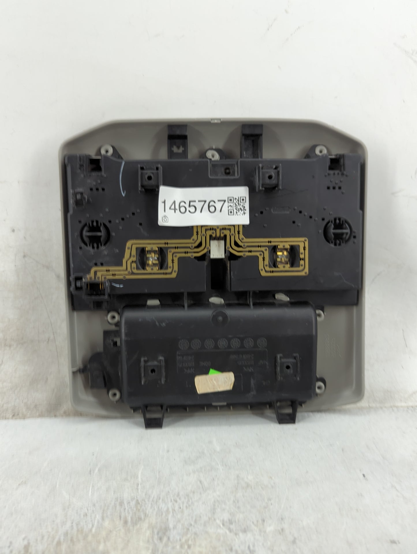 2008 Toyota Tundra Overhead Roof Console Gray - Oemusedautoparts1.com
