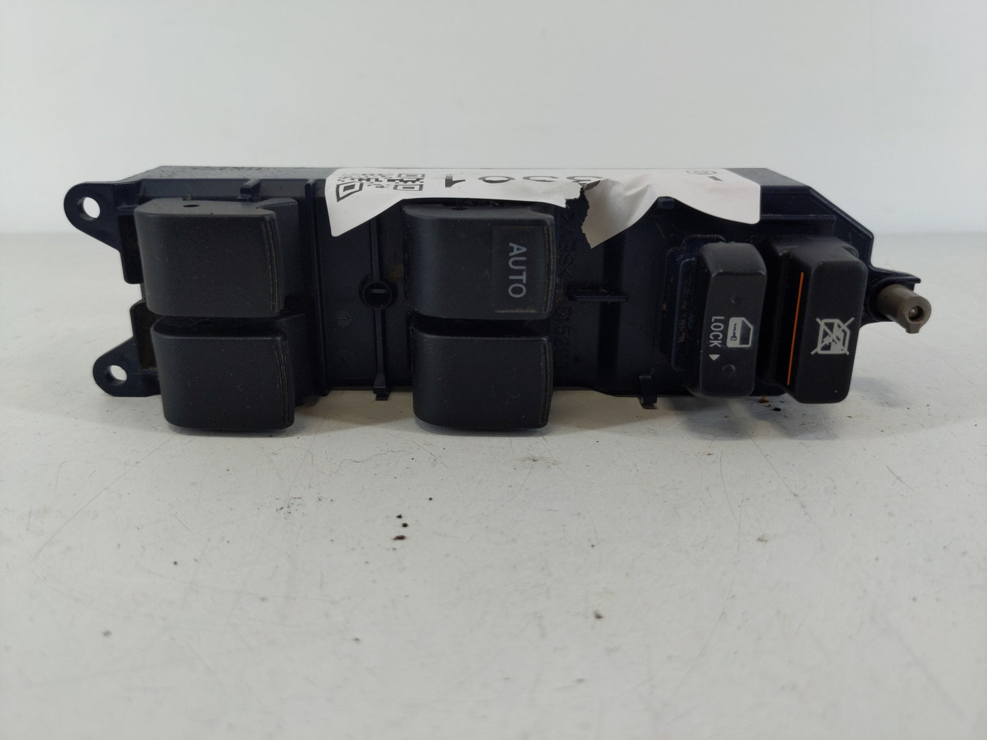 2007-2012 Toyota Yaris Master Power Window Switch Replacement Driver Side Left Fits OEM Used Auto Parts - Oemusedautoparts1.