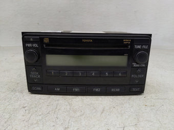 compare product 2008 Toyota Yaris Radio AM FM Cd Player Receiver Replacement P/N:86120-52870 Fits OEM Used Auto Parts