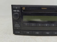 2008 Toyota Yaris Radio AM FM Cd Player Receiver Replacement P/N:86120-52870 Fits OEM Used Auto Parts - Oemusedautoparts1.co