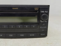 2008 Toyota Yaris Radio AM FM Cd Player Receiver Replacement P/N:86120-52870 Fits OEM Used Auto Parts - Oemusedautoparts1.co