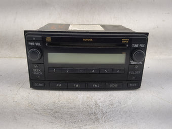 compare product 2008 Toyota Yaris Radio AM FM Cd Player Receiver Replacement P/N:86120-52870 123000-07001101 Fits OEM Used Auto Parts
