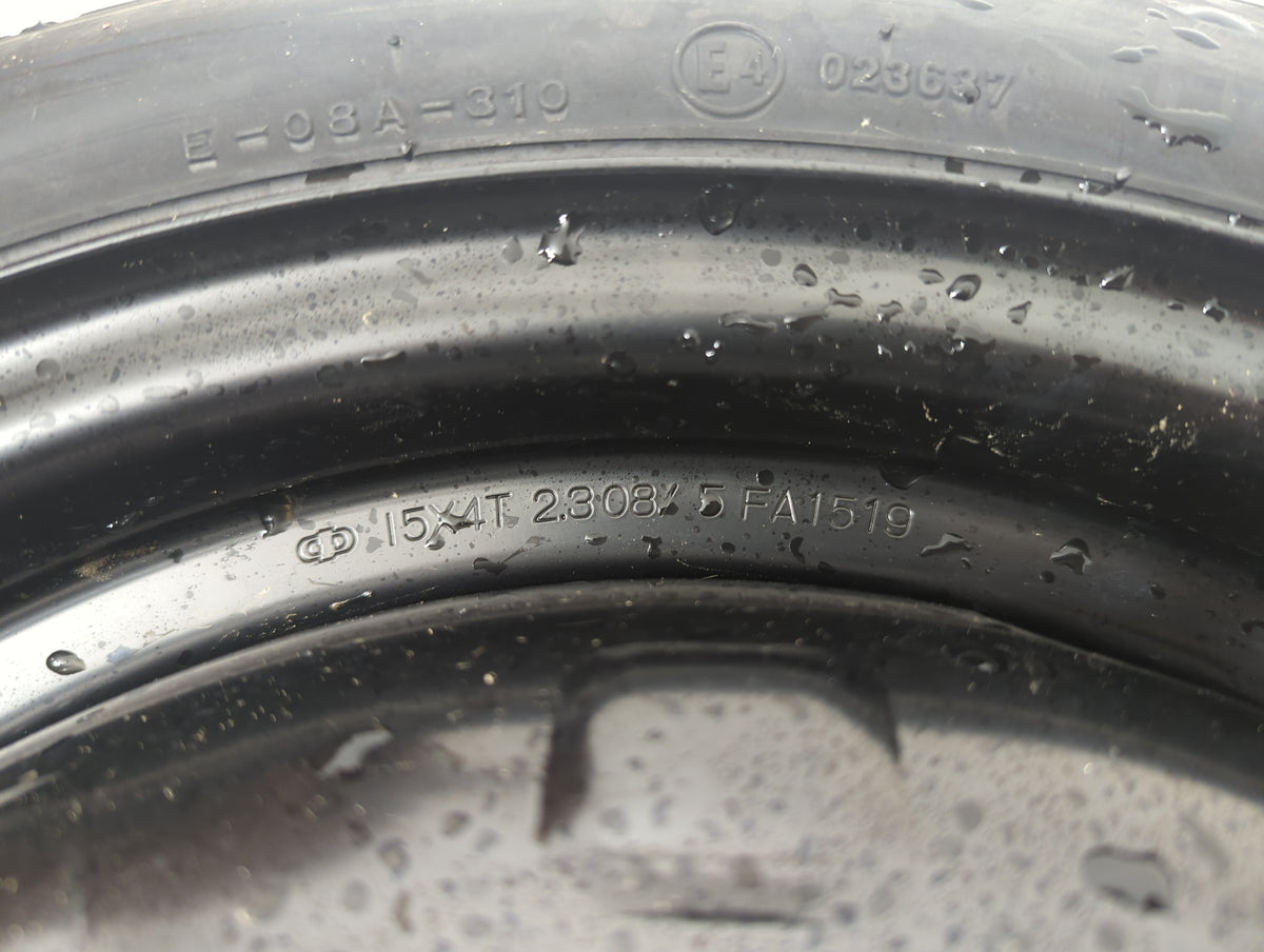 2006-2016 Toyota Yaris Spare Donut Tire Wheel Rim Oem - Oemusedautoparts1.com