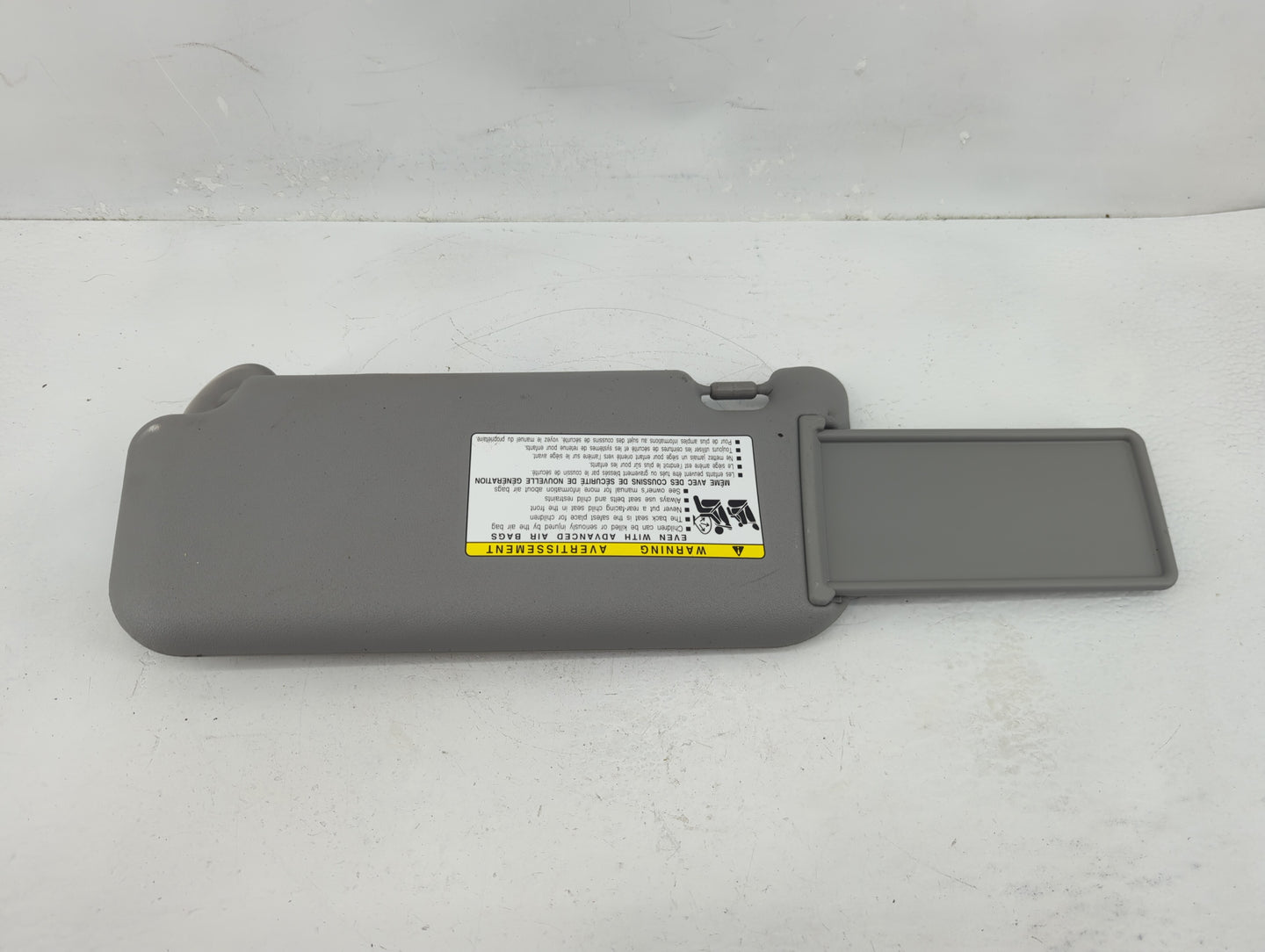 2007-2011 Toyota Yaris Sun Visor Shade Replacement Passenger Right Mirror Fits Fits 2007 2008 2009 2010 2011 OEM Used Auto P