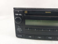 2008 Toyota Yaris Radio AM FM Cd Player Receiver Replacement P/N:86120-52870 Fits OEM Used Auto Parts - Oemusedautoparts1.co