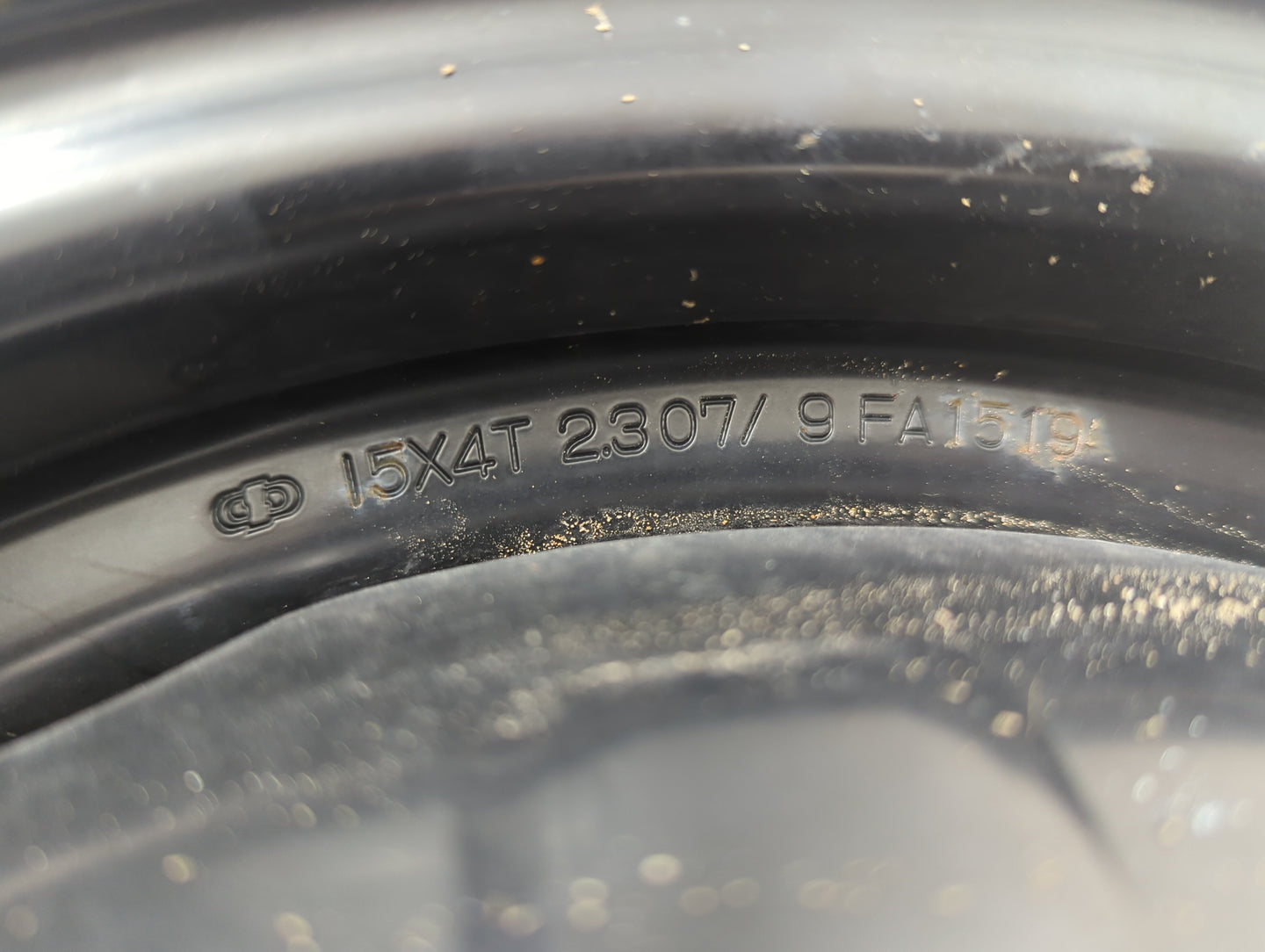 2008 Toyota Yaris Yaris Spare Donut Tire Wheel Rim Oem - Oemusedautoparts1.com
